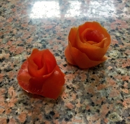 Sabita made the one that actually looks like a rose...